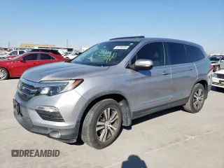 2017 Honda Pilot EX-L с VIN 5FNYF5H50HB045841, выставлен на аукционе Copart как лот 46793255 с пробегом 77 128 миль миль и Списание • Salvage title. История ставок и продаж доступна на DreamBid. Изображение 1.