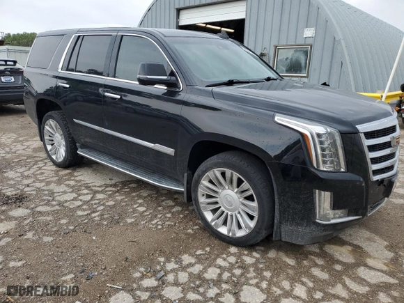 2016 Cadillac Escalade Luxury Collection with VIN 1GYS4BKJ6GR249014, listed as a Copart auction lot 68561594 with 115,017 mi miles and Salvage Title. Bid and sale history available at carsss.com. Image 4.