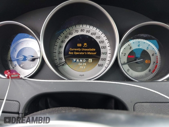 2012 Mercedes-Benz C-Class C 250 Sport with VIN WDDGF4HB6CA629552, listed as a IAAI auction lot 41949153 with 131,262 mi miles. Bid and sale history available at carsss.com. Image 7.