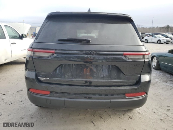 2023 Jeep Grand Cherokee Altitude with VIN 1C4RJHAG0PC554758, listed as a Copart auction lot 41466975 with 0 mi miles and Salvage Title. Bid and sale history available at carsss.com. Image 6.