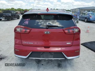 2018 Kia Niro Touring with VIN KNDCE3LC1J5111263, listed as a Copart auction lot 51804444 with 104,192 mi miles and Non Repairable. Bid and sale history available at carsss.com. Image 6.