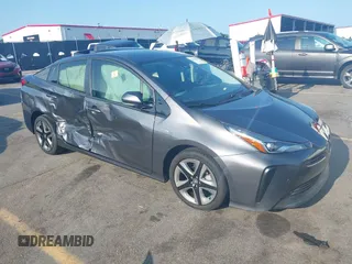 2020 Toyota Prius L Eco with VIN JTDKARFU7L3111118, listed as a IAAI auction lot 42441110 with 49,569 mi miles and . Bid and sale history available at DreamBid. Image 1.