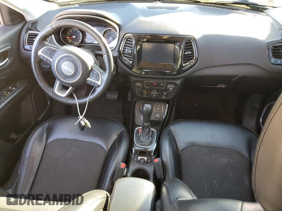2018 Jeep Compass Altitude with VIN 3C4NJDBBXJT325669, listed as a Copart auction lot 87762825 with 70,738 mi miles and Salvage Title. Bid and sale history available at carsss.com. Image 8.