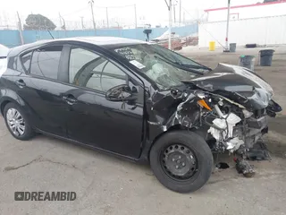2012 Toyota Prius c One with VIN JTDKDTB39C1021255, listed as a IAAI auction lot 42044059 with 190,989 mi miles. Bid and sale history available at carsss.com. Image 1.