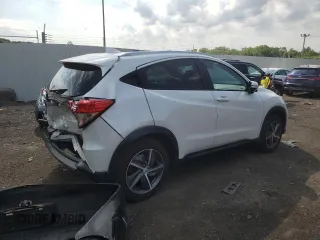 2021 Honda HR-V EX with VIN 3CZRU6H53MM734952, listed as a Copart auction lot 88103385 with 37,722 mi miles and Salvage Title. Bid and sale history available at carsss.com. Image 3.