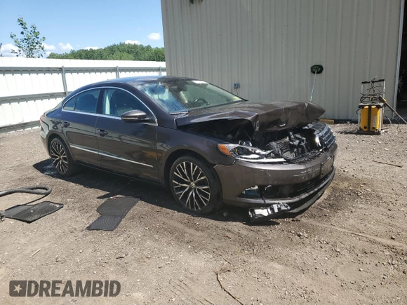 2014 Volkswagen CC VR6 Executive 4Motion with VIN WVWGU7AN3EE539874, listed as a Copart auction lot 61742974 with 124,358 mi miles and Salvage Title. Bid and sale history available at carsss.com. Image 4.