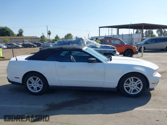 2012 Ford Mustang V6 with VIN 1ZVBP8EM4C5237285, listed as a IAAI auction lot 42601890 with 161,176 mi miles and . Bid and sale history available at DreamBid. Image 13.