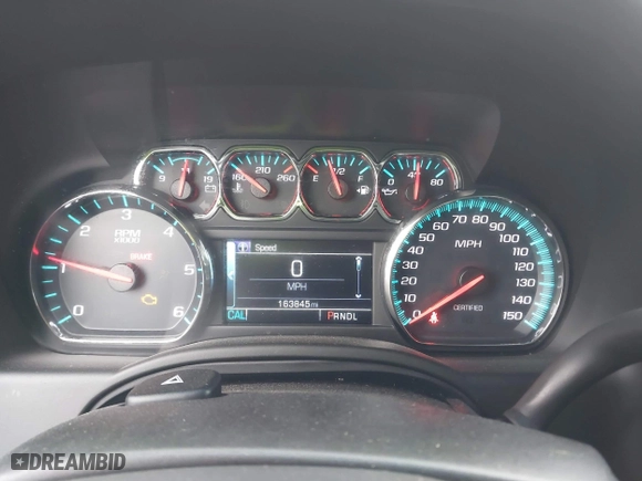 2018 Chevrolet Tahoe Commercial with VIN 1GNLCDEC3JR221708, listed as a IAAI auction lot 41157325 with 163,845 mi miles. Bid and sale history available at carsss.com. Image 7.