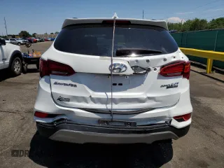 2017 Hyundai Santa Fe Ultimate with VIN 5XYZWDLA2HG466925, listed as a Copart auction lot 62516895 with 102,202 mi miles and Salvage title. Bid and sale history available at DreamBid. Image 6.