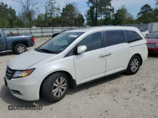 2014 Honda Odyssey EX-L with VIN 5FNRL5H66EB045781, listed as a Copart auction lot 53478115 with 194,418 mi miles and Clean Title. Bid and sale history available at carsss.com. Image 1.