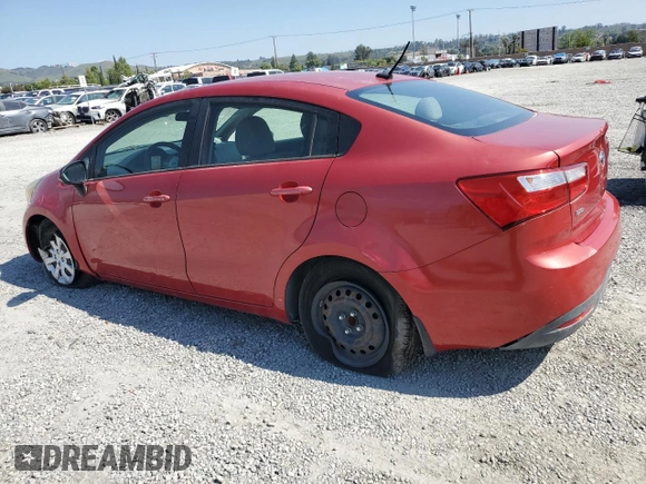2014 Kia Rio LX with VIN KNADM4A35E6357844, listed as a Copart auction lot 55349705 with 173,026 mi miles and Clean Title. Bid and sale history available at DreamBid. Image 2.