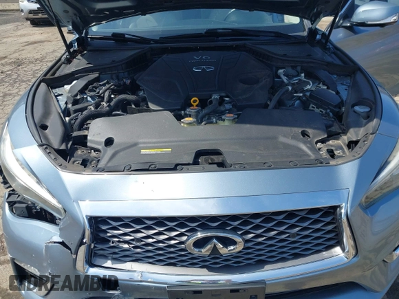 2019 Infiniti Q50 Luxe with VIN JN1EV7AR6KM550475, listed as a IAAI auction lot 42059071 with 79,534 mi miles and . Bid and sale history available at DreamBid. Image 10.