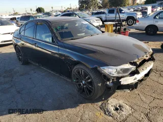 2014 BMW 3 Series 335i with VIN WBA3A9C50EF478734, listed as a Copart auction lot 83449634 with 107,723 mi miles and Salvage Title. Bid and sale history available at carsss.com. Image 4.