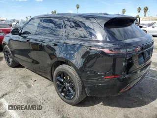 2024 Land Rover Range Rover Velar Dynamic SE with VIN SALYL2EXXRA386373, listed as a Copart auction lot 46256485 with 19,602 mi miles and Salvage title. Bid and sale history available at DreamBid. Image 2.