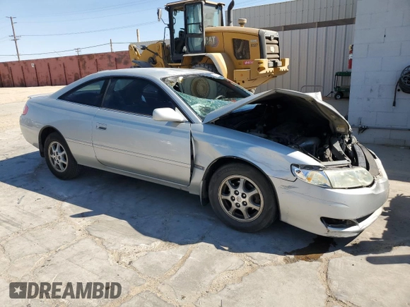 2002 Toyota Solara SE with VIN 2T1CE22P02C011562, listed as a Copart auction lot 73791814 with Not Provided miles and Salvage Title. Bid and sale history available at carsss.com. Image 4.