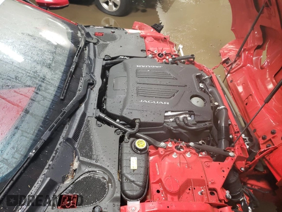 2022 Jaguar F-Type with VIN SAJD55FE3NCK77770, listed as a Copart auction lot 84887134 with Not Provided miles and Salvage Title. Bid and sale history available at DreamBid. Image 11.