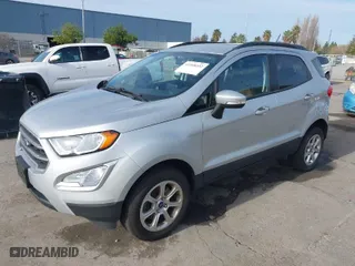 2022 Ford EcoSport SE with VIN MAJ6S3GL6NC470082, listed as a IAAI auction lot 41558332 with 22,577 mi miles. Bid and sale history available at carsss.com. Image 2.