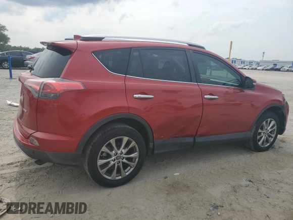 2016 Toyota RAV4 Limited with VIN JTMYFREV9GJ089887, listed as a Copart auction lot 54588955 with 130,910 mi miles and Salvage title. Bid and sale history available at DreamBid. Image 3.