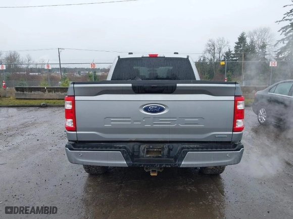 2022 Ford F-150 XL with VIN 1FTFW1E83NKF02834, listed as a IAAI auction lot 41724055 with 54,465 mi miles. Bid and sale history available at carsss.com. Image 16.