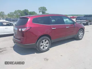 2015 Chevrolet Traverse LT z VIN 1GNKVHKD2FJ241884, wystawiony jako IAAI lot #42452598 z przebiegiem 194 214 mil mil oraz . Historia ofert i sprzedaży dostępna na DreamBid. Obrazek 4.
