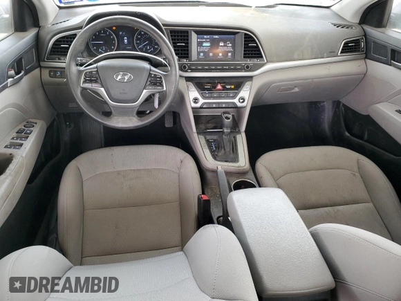 2018 Hyundai Elantra SEL with VIN 5NPD84LF4JH385018, listed as a Copart auction lot 50708615 with 81,679 mi miles and Salvage Title. Bid and sale history available at DreamBid. Image 8.