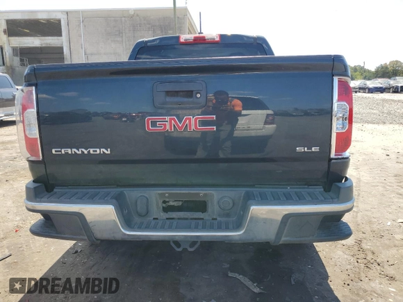 2017 GMC Canyon 2WD SLE with VIN 1GTG5CEA4H1166613, listed as a Copart auction lot 67032684 with 127,339 mi miles and Salvage Title. Bid and sale history available at carsss.com. Image 6.
