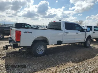 2024 Ford Super Duty F-250 SRW XL with VIN 1FT7W2BA2RED32472, listed as a Copart auction lot 49108255 with 15,826 mi miles and Salvage Title. Bid and sale history available at carsss.com. Image 3.