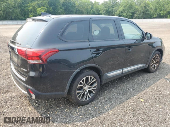 2018 Mitsubishi Outlander ES with VIN JA4AZ3A3XJJ005328, listed as a Copart auction lot 59413165 with 113,172 mi miles and Salvage title. Bid and sale history available at DreamBid. Image 3.