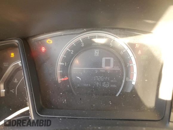 2016 Honda Civic Sedan LX with VIN 19XFC2F52GE007081, listed as a Copart auction lot 76842894 with 172,644 mi miles and Non Repairable. Bid and sale history available at carsss.com. Image 9.