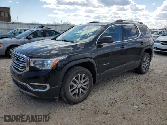 2018 GMC Acadia SLE with VIN 1GKKNLLS4JZ108275, listed as a Copart auction lot 49986125 with 100,457 mi miles and Salvage Title. Bid and sale history available at DreamBid. Image 1.