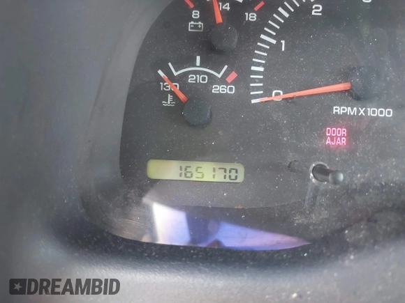 1998 Dodge Durango with VIN 1B4HS28Z5WF116373, listed as a IAAI auction lot 42293038 with 165,170 mi miles and . Bid and sale history available at DreamBid. Image 7.