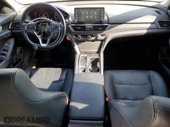 2020 Honda Accord EX-L with VIN 1HGCV2F56LA015843, listed as a Copart auction lot 47088025 with 65,882 mi miles and Salvage title. Bid and sale history available at DreamBid. Image 8.