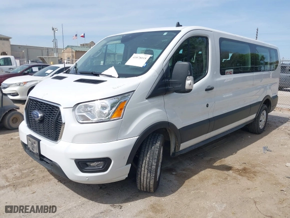 2022 Ford Transit Passenger Wagon XL with VIN 1FBAX2Y81NKA44210, listed as a IAAI auction lot 41878018 with 60,867 mi miles. Bid and sale history available at carsss.com. Image 17.