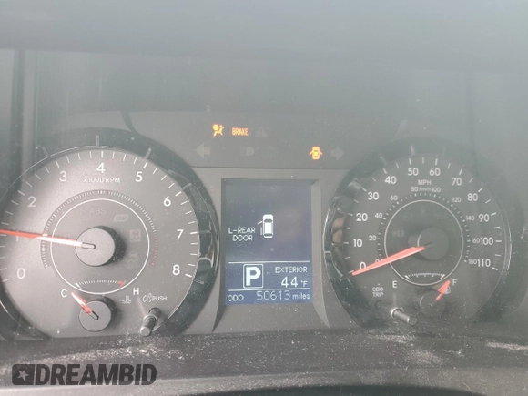 2017 Toyota Sienna LE Auto Access Seat with VIN 5TDKZ3DC6HS772323, listed as a Copart auction lot 45674485 with 50,613 mi miles and Salvage Title. Bid and sale history available at carsss.com. Image 9.