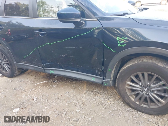 2017 Mazda CX-5 Touring with VIN JM3KFBCL6H0170455, listed as a IAAI auction lot 40381242 with 71,520 mi miles. Bid and sale history available at carsss.com. Image 6.