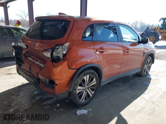 2020 Mitsubishi Outlander Sport SE 2.0 with VIN JA4AP4AU1LU028406, listed as a IAAI auction lot 41379684 with 88,676 mi miles. Bid and sale history available at carsss.com. Image 4.