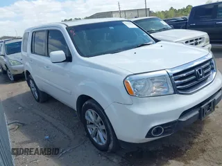 2012 Honda Pilot EX-L with VIN 5FNYF3H52CB023756, listed as a IAAI auction lot 41819122 with 177,946 mi miles. Bid and sale history available at carsss.com. Image 1.