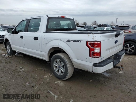2020 Ford F-150 XL with VIN 1FTEW1C56LKD15847, listed as a Copart auction lot 48144935 with 101,929 mi miles and Salvage Title. Bid and sale history available at carsss.com. Image 2.