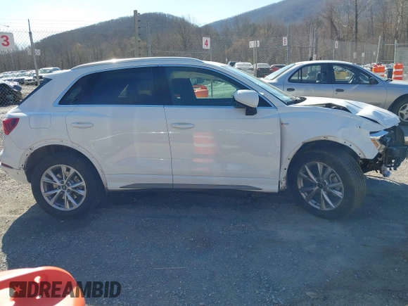 2023 Audi Q3 S line Premium with VIN WA1DECF35P1064930, listed as a IAAI auction lot 41872539 with 20,059 mi miles. Bid and sale history available at carsss.com. Image 13.