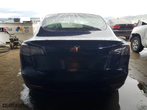 2023 Tesla Model 3 with VIN 5YJ3E1EA3PF450467, listed as a Copart auction lot 46667865 with 125,069 mi miles and Clean Title. Bid and sale history available at carsss.com. Image 6.