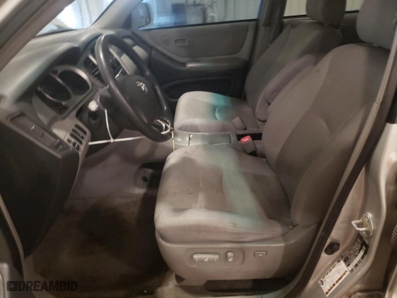 2004 Toyota Highlander with VIN JTEEP21AX40065167, listed as a Copart auction lot 51987375 with 230,960 mi miles and Salvage Title. Bid and sale history available at carsss.com. Image 7.