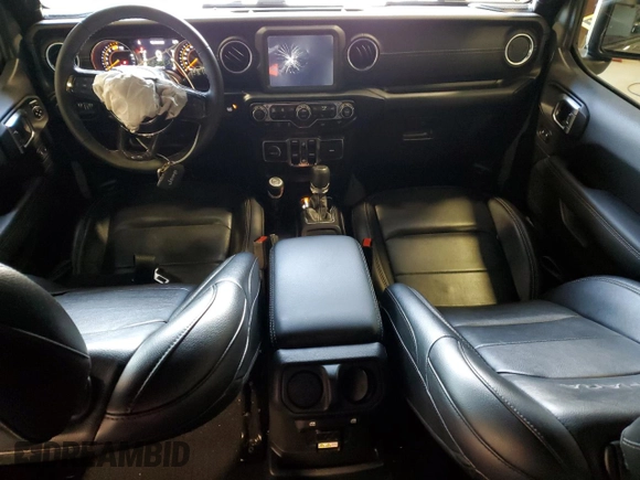 2022 Jeep Wrangler Unlimited Sahara z VIN 1C4HJXEN4NW262444, wystawiony jako Copart lot #45808695 z przebiegiem 44 517 mil mil oraz Szkoda całkowita • Salvage title. Historia ofert i sprzedaży dostępna na DreamBid. Obrazek 8.