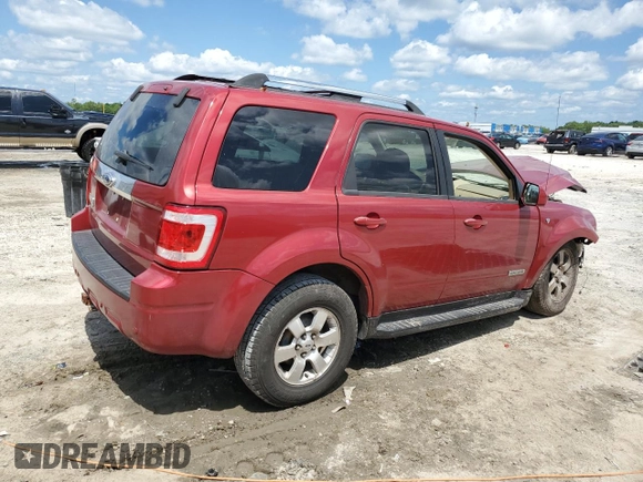 2008 Ford Escape Limited with VIN 1FMCU04178KB99449, listed as a Copart auction lot 56977605 with 113,371 mi miles and Salvage title. Bid and sale history available at DreamBid. Image 3.