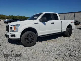 2020 Ford F-150 XL with VIN 1FTEX1EP9LFA90506, listed as a Copart auction lot 48475995 with 107,709 mi miles and Salvage Title. Bid and sale history available at carsss.com. Image 1.