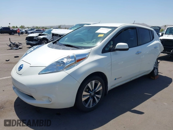 2017 Nissan LEAF SV with VIN 1N4BZ0CP1HC304381, listed as a IAAI auction lot 42532396 with 117,931 mi miles and . Bid and sale history available at DreamBid. Image 2.