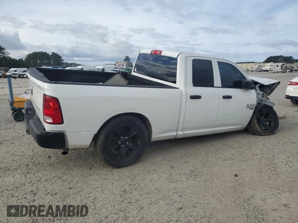 2019 Ram 1500 Classic Express with VIN 1C6RR6FT2KS722828, listed as a Copart auction lot 47473995 with 93,308 mi miles and Salvage Title. Bid and sale history available at carsss.com. Image 3.