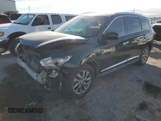 2015 Infiniti QX60 with VIN 5N1AL0MN3FC525798, listed as a Copart auction lot 80503894 with 168,478 mi miles and Salvage Title. Bid and sale history available at carsss.com. Image 1.