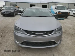 2015 Chrysler 200 C with VIN 1C3CCCCG6FN572317, listed as a Copart auction lot 49534855 with 94,032 mi miles and Clean Title. Bid and sale history available at carsss.com. Image 5.