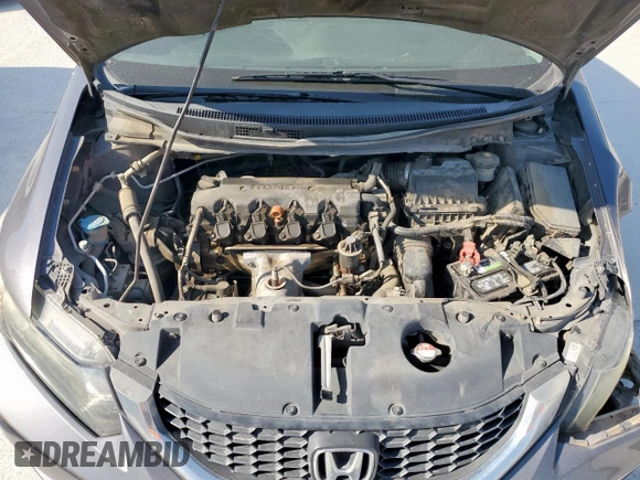 2014 Honda Civic Sedan LX with VIN 19XFB2F59EE057461, listed as a Copart auction lot 53430745 with 163,586 mi miles and Salvage Title. Bid and sale history available at carsss.com. Image 11.