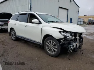 2015 Nissan Pathfinder Platinum z VIN 5N1AR2MM9FC602823, wystawiony jako Copart lot #56678085 z przebiegiem 342 063 mil mil oraz Szkoda całkowita • Salvage title. Historia ofert i sprzedaży dostępna na DreamBid. Obrazek 4.